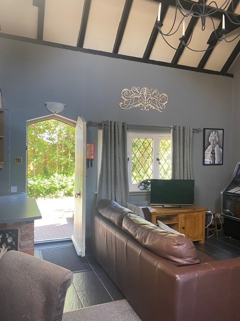 The Barn living area